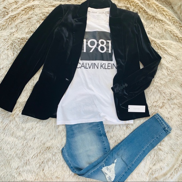 Calvin Klein 1981 White Tee - Picture 3 of 6